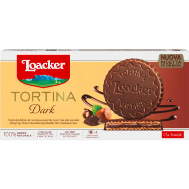 Loacker Gran Pasticceria Tortina Dark Hazelnut