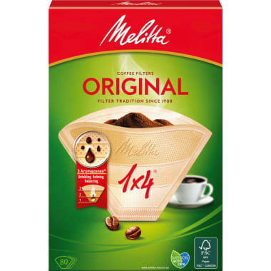 Melitta Filter 1x 4 ungebleicht