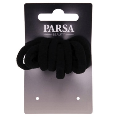 PARSA Zopfhalter schwarz 8er-Packung