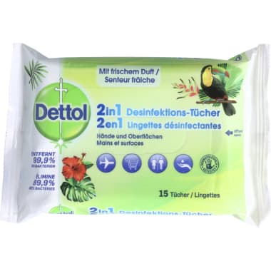 Dettol 2in1 Desinfektionstücher