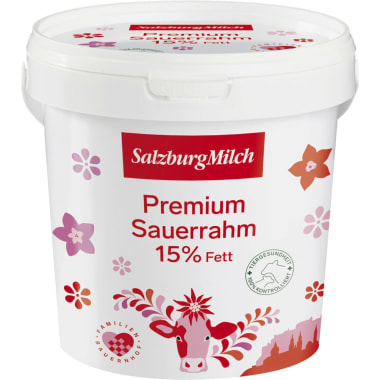 SalzburgMilch SalzburgMilch Premium Sauerrahm 15% 1kg