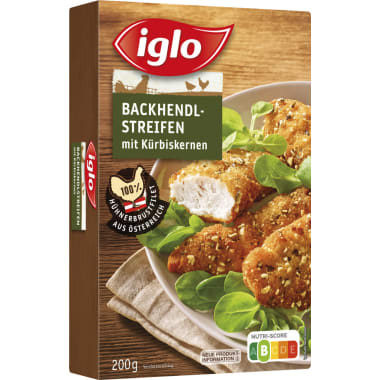 iglo Backhendlstreifen Kürbiskern