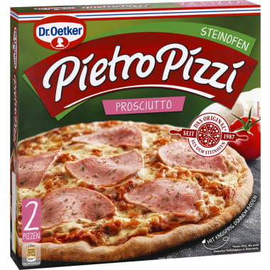 Dr. Oetker Pietro Pizzi Prosciutto 2er-Packung