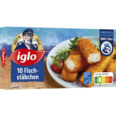 iglo Fischstäbchen MSC 10er-Packung