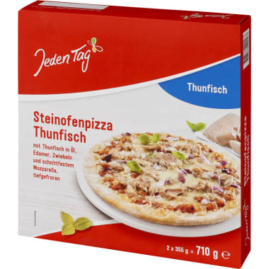Jeden Tag Steinofenpizza Thunfisch 2er-Packung
