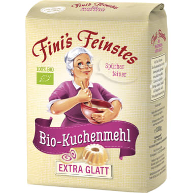 Fini´s Feinstes Bio Kuchenmehl extra glatt Type 480