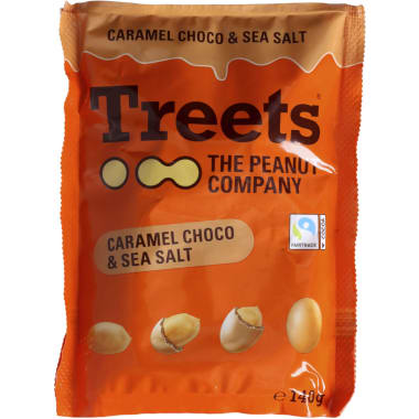 Treets  Choco Caramel & Sea Salt Peanuts