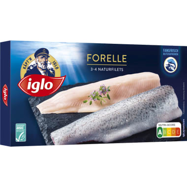 iglo Forelle Naturfilets