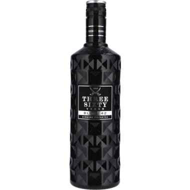 Three Sixty Vodka Black 42%