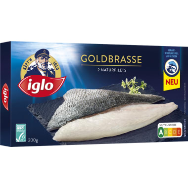 iglo ASC Goldbrasse Naturfilets