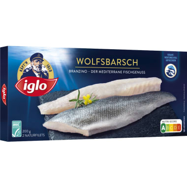 iglo Wolfsbarsch Naturfilets