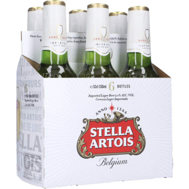 Stella Artois Tray 6x 0,33 Liter