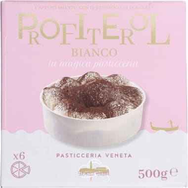 Pasticceria Veneta Profiterol Bianco