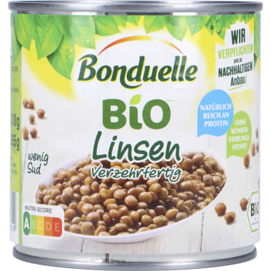 Bonduelle Bio Linsen