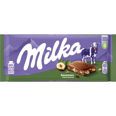 MILKA Schokolade Haselnuss 100 gr