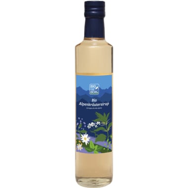 BIO vom BERG Bio Sirup Alpenkräuter 0,5 Liter