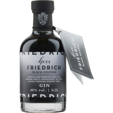 Therese Mölk Herr Friedrich Gin Black Edition 40% 0,2 Liter