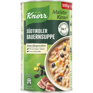 Knorr Meister Kessel Südtiroler Bauernsuppe