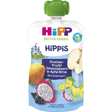 HiPP Hippis Drachenfrucht-Johannisbeere-Apfel-Birne