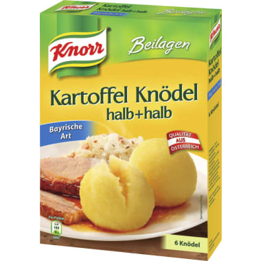 Knorr Kartoffel Knödel halb+halb