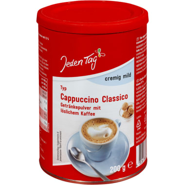 Jeden Tag Cappuccino Pulver Classic