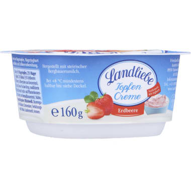 Landliebe Topfencreme Erdbeere