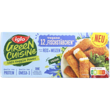 iglo Green Cuisine 12 Vegane Fischstäbchen