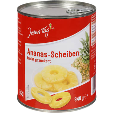 Jeden Tag Ananasscheiben