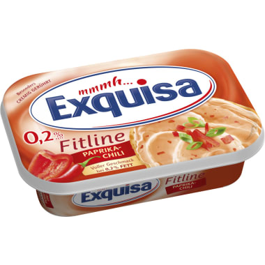 Exquisa Frischkäse Fitline Paprika/Chili