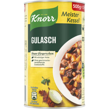 Knorr Meister Kessel Rindsgulasch