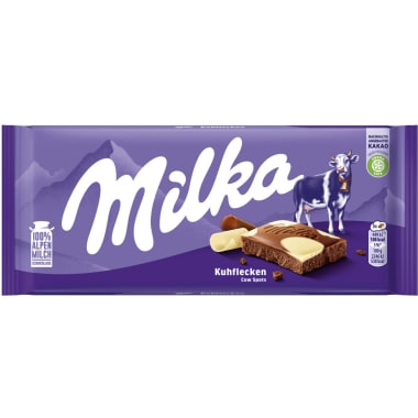 MILKA Schokolade Kuhflecken