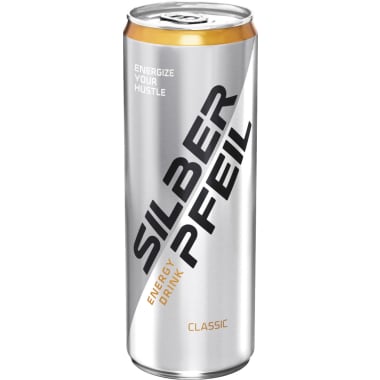 SILBERPFEIL Energy Drink Classic 0,25 Liter Dose