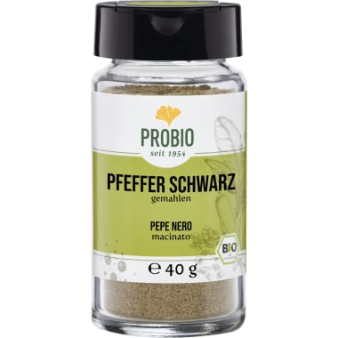 PROBIO Bio Pfeffer Schwarz gemahlen