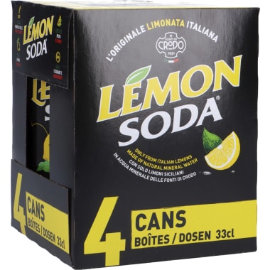 Terme di Crodo Lemonsoda 4x 0,33 Liter Dose