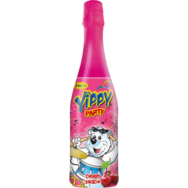 Rauch Yippy Kindersekt Party Cherry 0,75 Liter