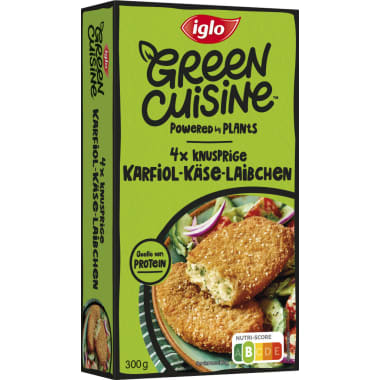 iglo Green Cuisine Karfiol-Käse-Laibchen