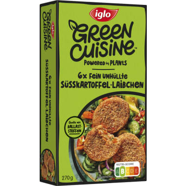 iglo Green Cuisine Süßkartoffel-Laibchen