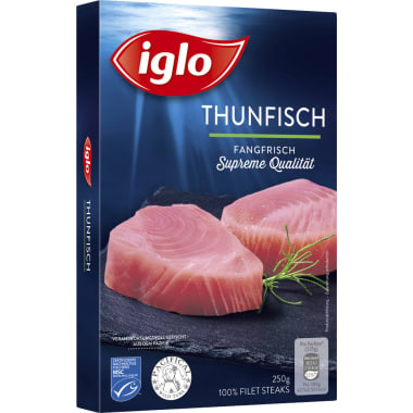 iglo Thunfisch Naturfilets MSC