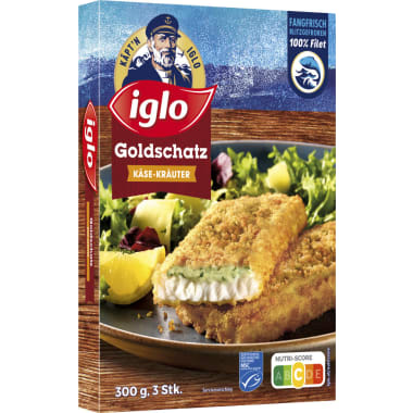 iglo Goldschatz Käse MSC 300 gr