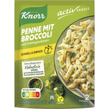 Knorr Veggie Penne mit Broccoli