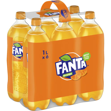 Fanta  Orange Tray 6x 1,0 Liter