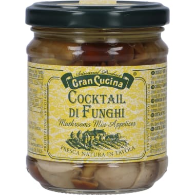 Gran Cucina Cocktail Funghi Oliva 180 gr