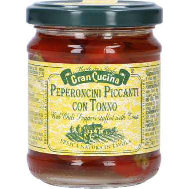 Gran Cucina Peperoncini piccante Tonno 180 gr