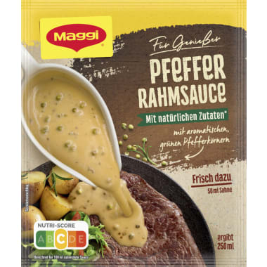 MAGGI Pfeffer Rahm Sauce 22 gr