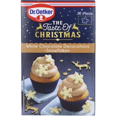 Dr. Oetker White Chocolate Snowflakes