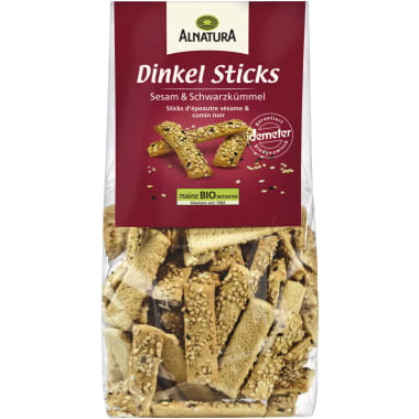 Alnatura Bio Dinkel Sticks Sesam & Schwarzkümmel