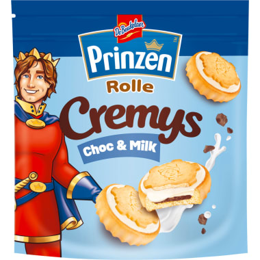 De Beukelaer Prinzenrolle Cremys Choc & Milk