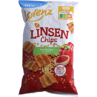 Lorenz Linsenchips Paprika