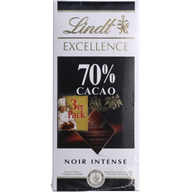 Lindt&Sprüngli Excellence 70% 3er-Packung