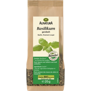 Alnatura Bio Basilikum gerebelt